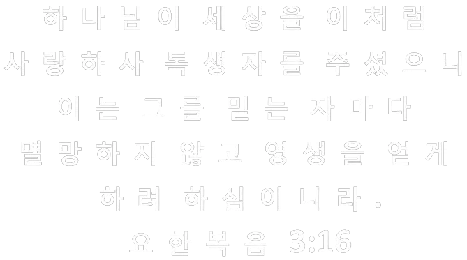 성경구절 요한복음 3:16